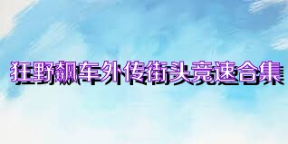 狂野飙车外传街头竞速合集