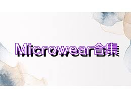 Microwear合集