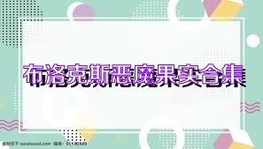 布洛克斯恶魔果实合集