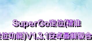 SuperGo定位(精准定位功能)V1.3.1安卓最新版合集