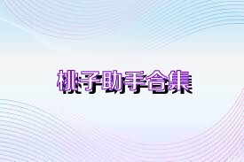 桃子助手合集