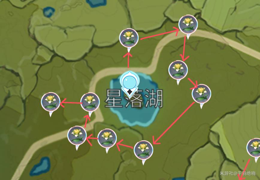 原神甜甜花分布最多位置