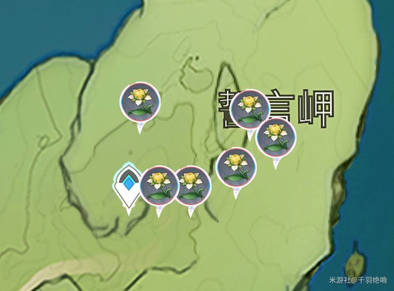 原神甜甜花分布最多位置