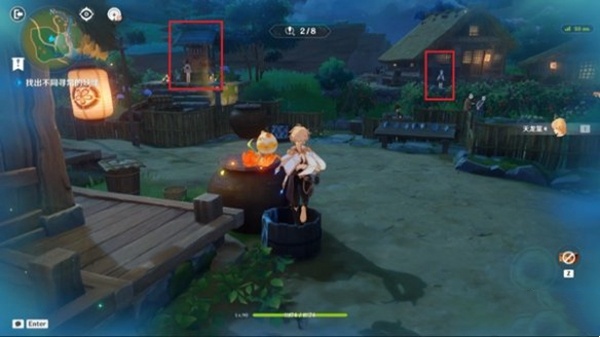 原神交映现实与梦躲藏的危险素材怎么过