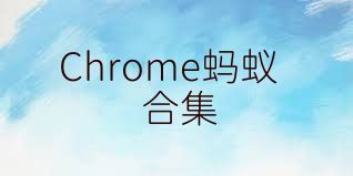 Chrome蚂蚁合集