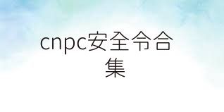 cnpc安全令合集