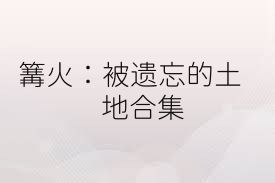 篝火：被遗忘的土地合集