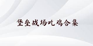 堡垒战场吃鸡合集