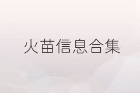火苗信息合集