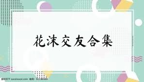 花沫交友合集